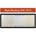 bleed blocking w 297 X