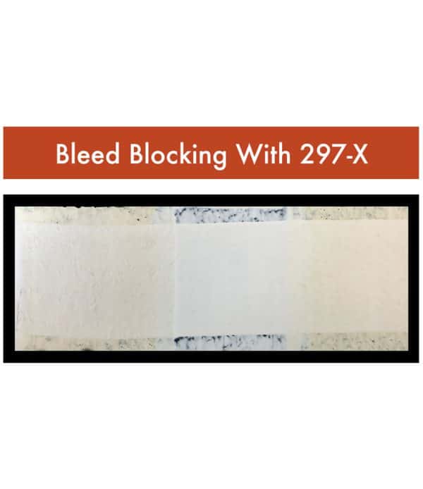 bleed blocking w 297 X